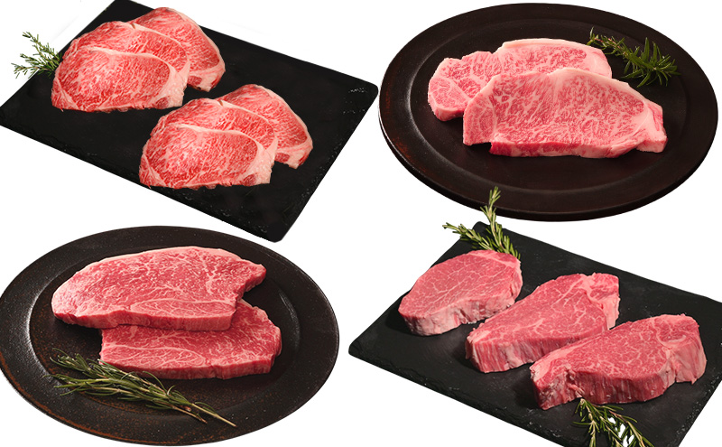 神戸牛 ステーキ 豪華 6か月定期便　サーロイン もも ヘレ ロース 肩ロース いちぼ ひうち まるしん 内平 みすじ 亀の甲 もも ミニステーキ 食べ比べ