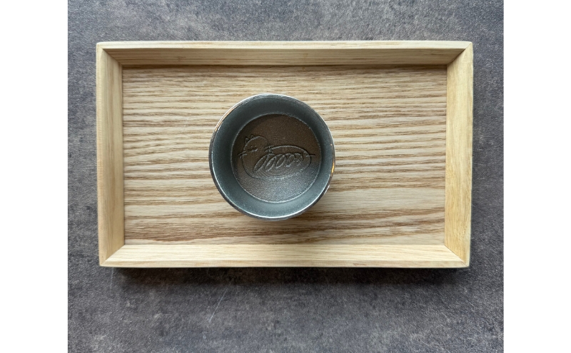 【酒器づくり体験チケット】小野市一日市長 おのののかさんがデザインした錫製酒器をつくる体験