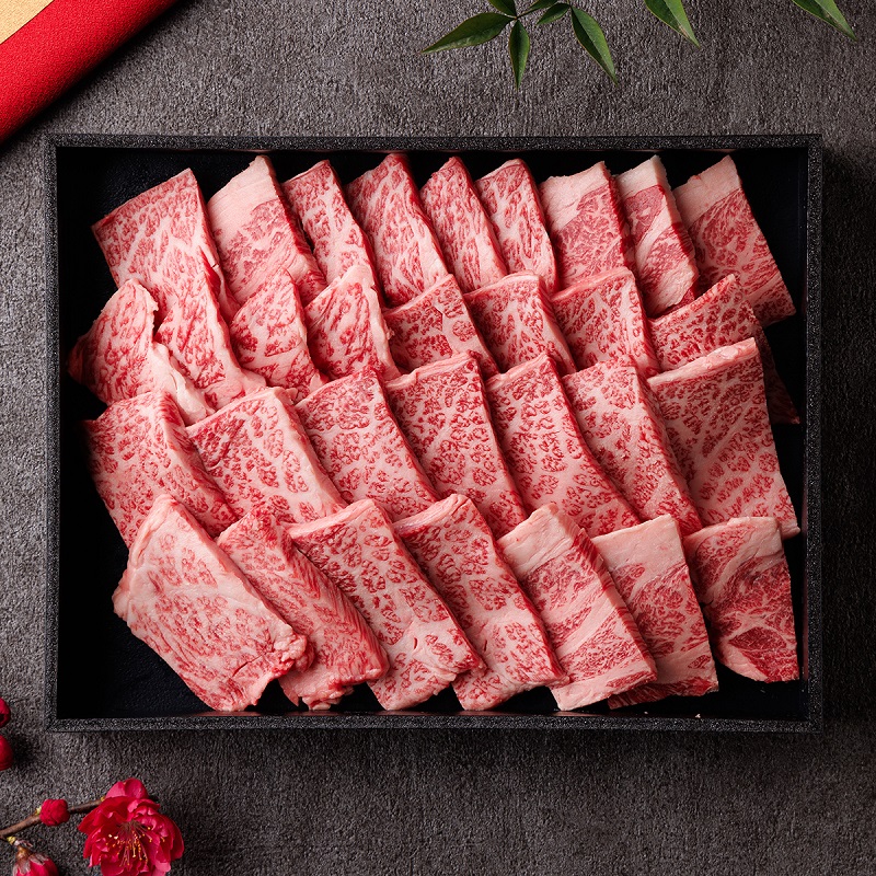 【和牛セレブ】神戸牛肩ロース焼肉切り落とし600g【黒折箱入り】/ 神戸ビーフ BBQ 牛肉 冷凍 ブランド牛 兵庫県 小野市 切落し