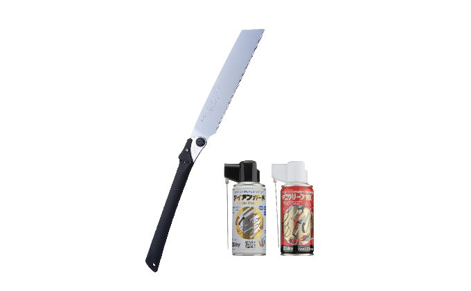 900-68　折込式で切り口ツルツル　シルキー大工鋸セットB 雑貨 日用品 