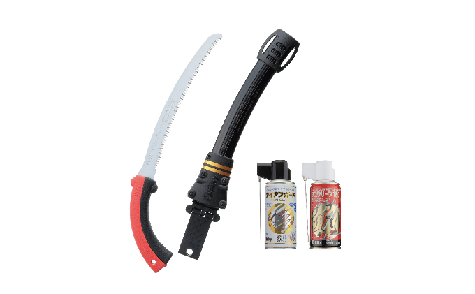 900-56　狭所剪定用のスリム刃　シルキーカーブ鋸セットB 雑貨 日用品