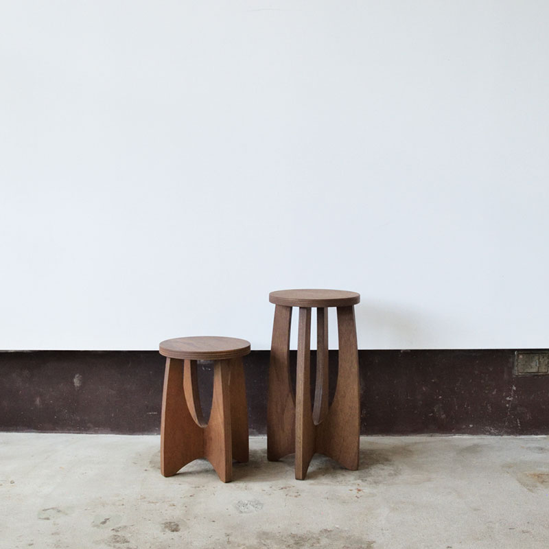 ロケットスツール ラワンプライウッド　ロングサイズ | インテリア 家具