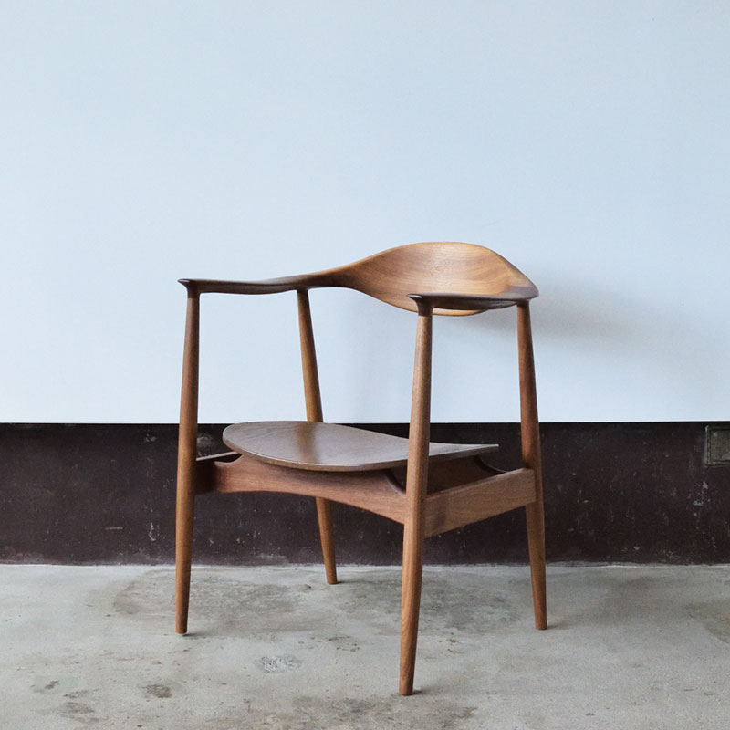 アームチェア  ウォールナット　プライウッド/ウォールナット材 | インテリア 家具