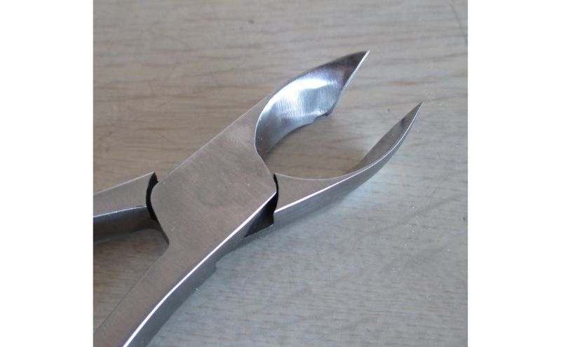 アンクル ロングニッパー爪切り　爪ヤスリ付き [ つめきり 爪切り ロング 足用 つめ ネイル 右利き 左利き ニッパー ]