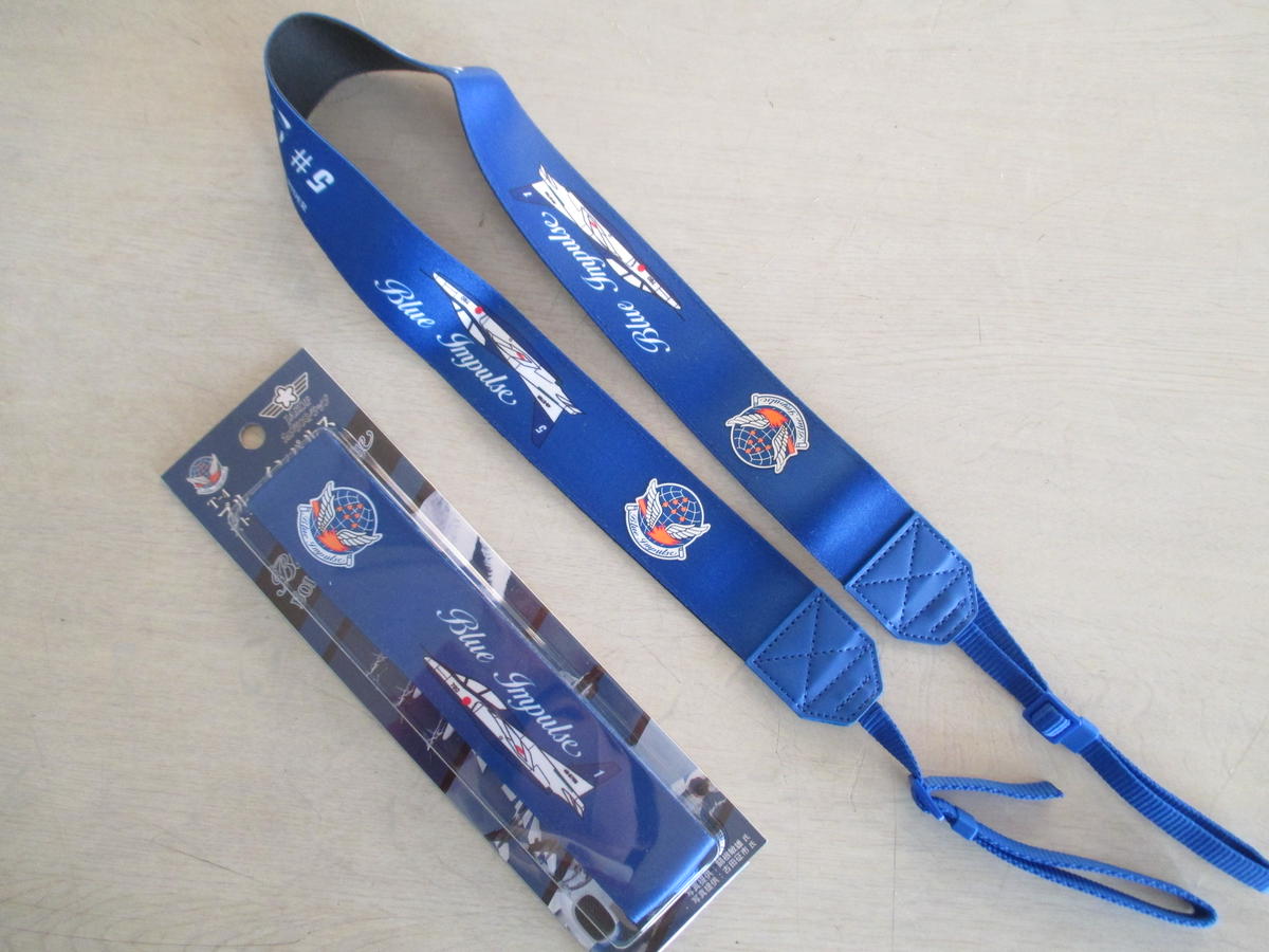 ブルーインパルスカメラストラップ　Blue Impulse