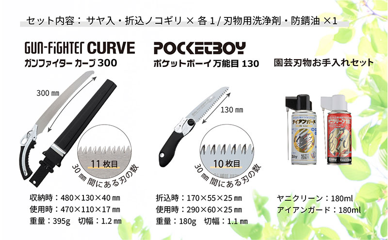 900-60　土木工事から竹の伐採まで シルキー万能鋸セットB 雑貨 日用品 