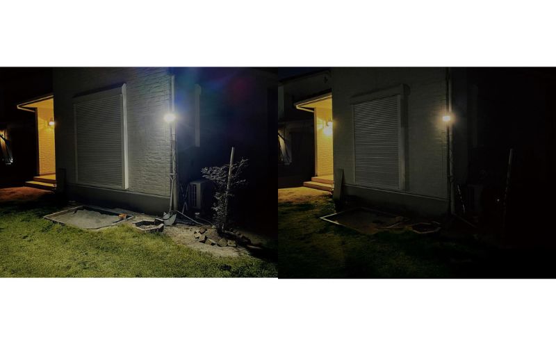 大進 LEDセンサーライト 常夜灯機能付き DLA-12T100 防犯ライト 100V 防雨 屋外 人感センサー 4939736903353