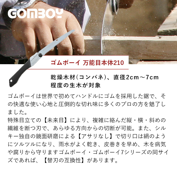 900-80　プロの幅広い用途に対応する シルキーロングセラー鋸セット 雑貨 日用品 