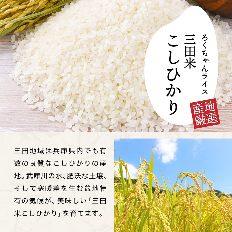 【令和6年度産】三田米コシヒカリ（3kg） 米 こめ コメ お米 おこめ オコメ 精米 白米 もちもち つやつや ご飯 ごはん ふるさと納税 ふるさと 人気 おすすめ 送料無料 兵庫県 三田市