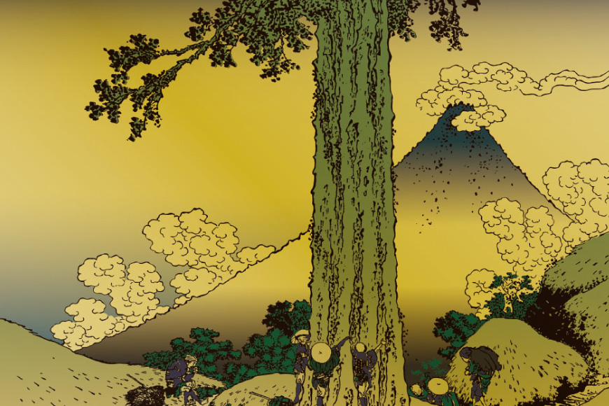 純金 ゴールド 富嶽三十六景 甲州三島越 カード 1枚 1g ガラス フレーム 1個 [三菱マテリアルトレーディング 兵庫県 三田市 3d28bae300117] 金 黄金 フォーナイン 贈り物 記念品