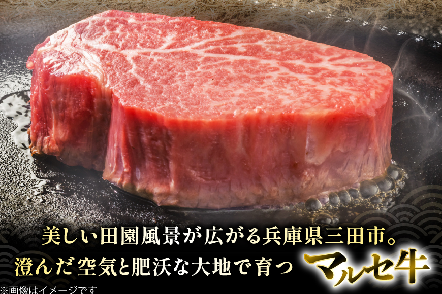 三田 マルセ牛 おまかせ ミニステーキ 2枚 [勢戸 兵庫県 三田市 3d28bae610043] 牛肉 肉 ステーキ ロース モモ 三田牛 三田マルセ牛