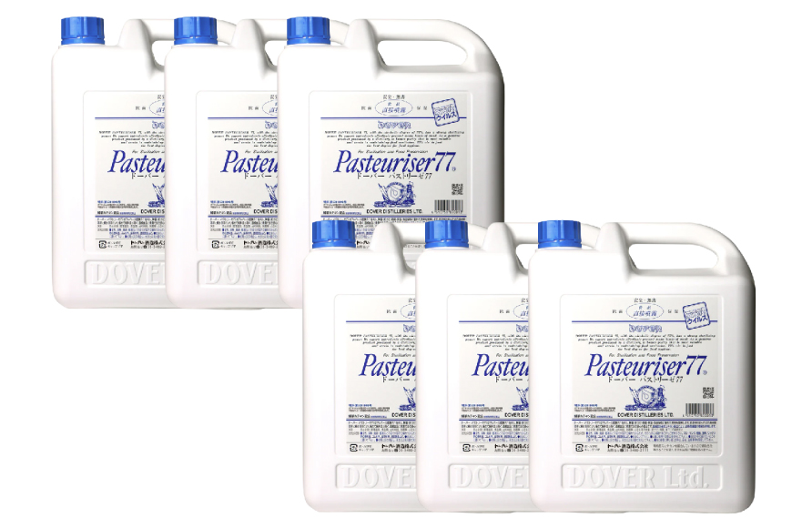 【定期便 全6回】ドーバー パストリーゼ77 5L×1本×6回 合計30L＜ポリ容器＞2ヶ月に1回お届け [ドーバー酒造 兵庫県 三田市 3d28bae160011] 除菌 防カビ 防臭 保湿 食品保存 パストリーゼ77 ドーバー洋酒貿易 アルコール 除菌剤 アルコール消毒液 ウィルス DOVER PASTEURISER77