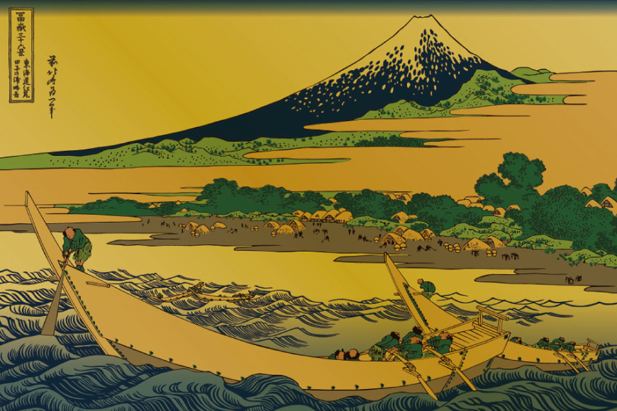 純金 ゴールド 富嶽三十六景 東海道江尻田子の浦略図 カード 1枚 1g ガラス フレーム 1個 [三菱マテリアルトレーディング 兵庫県 三田市 3d28bae300098] 金 黄金 フォーナイン 贈り物 記念品