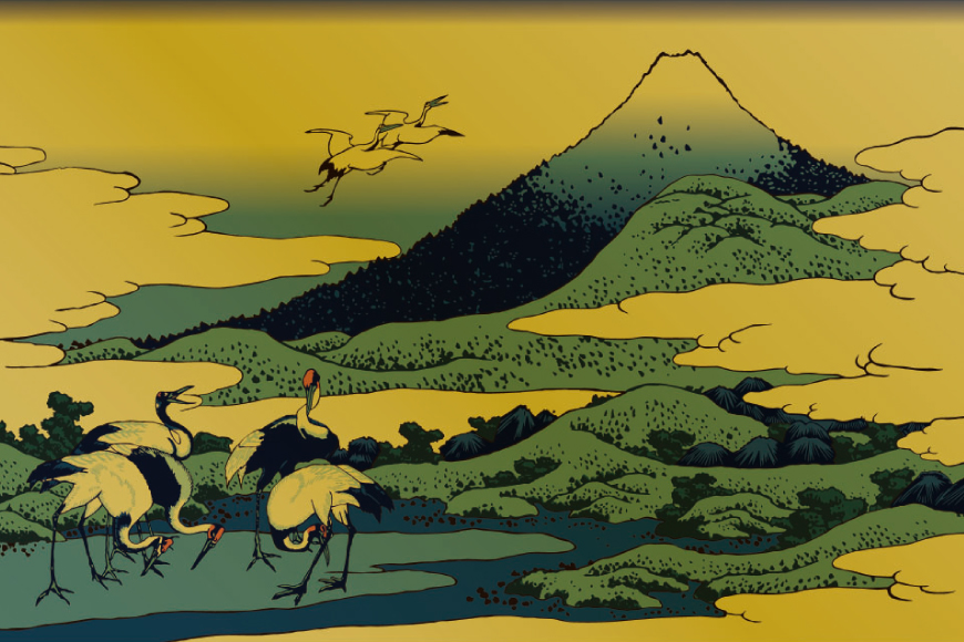 純金 ゴールド 富嶽三十六景 相州梅澤左 カード 1枚 1g ガラス フレーム 1個 [三菱マテリアルトレーディング 兵庫県 三田市 3d28bae300118] 金 黄金 フォーナイン 贈り物 記念品