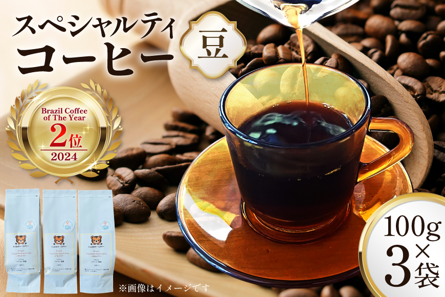 スペシャルティ コーヒー豆 300g Brazil Coffee of The Year 2024 2位受賞ロット [とらまめロースタリー 兵庫県 三田市 3d28bed500002] 珈琲 coffee こーひー