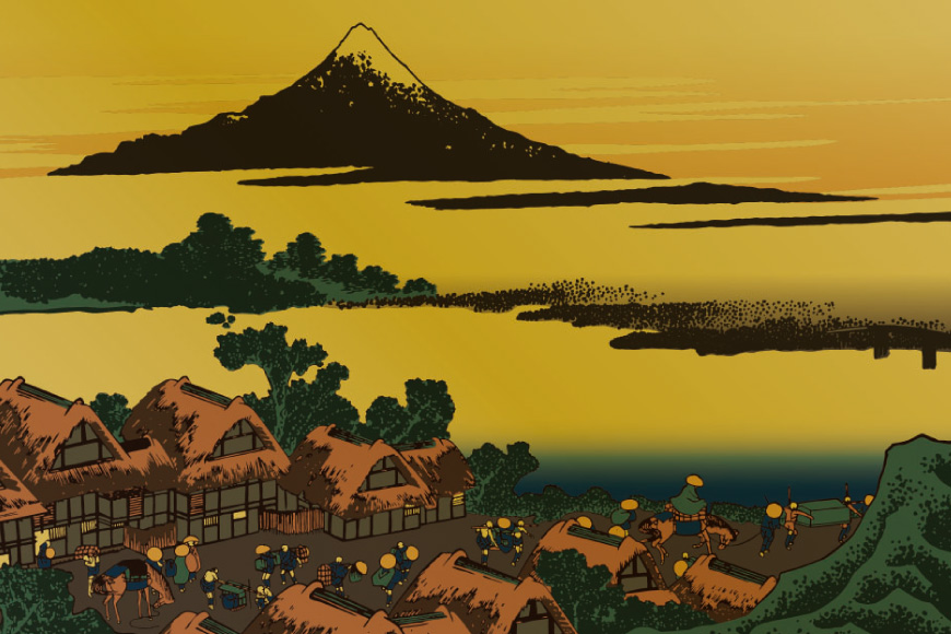 純金 ゴールド 富嶽三十六景 甲州伊沢暁 カード 1枚 1g ガラス フレーム 1個 [三菱マテリアルトレーディング 兵庫県 三田市 3d28bae300094] 金 黄金 フォーナイン 贈り物 記念品