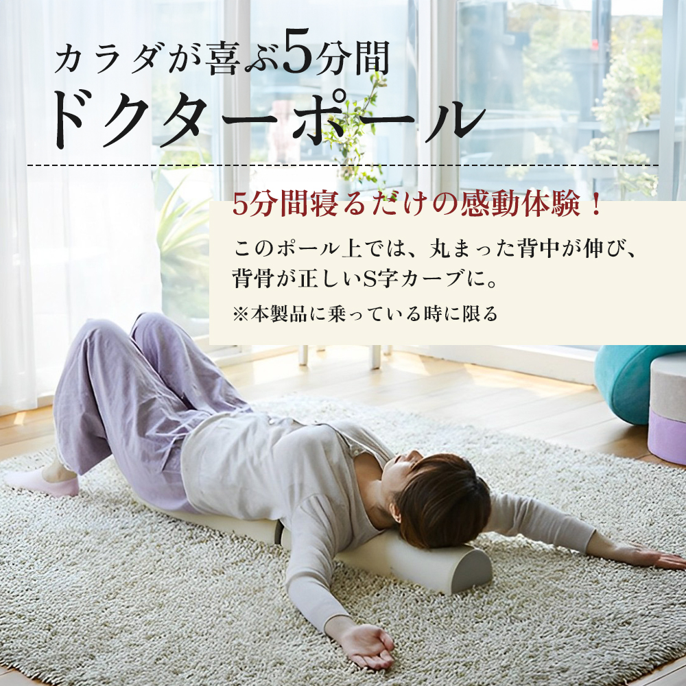 期間限定寄附額 [ ドクターポール ] ポール ストレッチ 姿勢矯正 フィットネス アサヒ軽金属