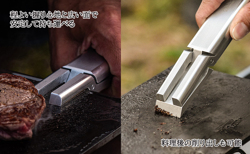 NISHIWAKI 鉄板 セット（鉄板Sサイズ、鉄板Sケース、鉄板ハンドル、レザーケース）[ アウトドア キャンプ バーベキュー BBQ ] 雑貨 アウトドア用品 キャンプ用品 調理器具 