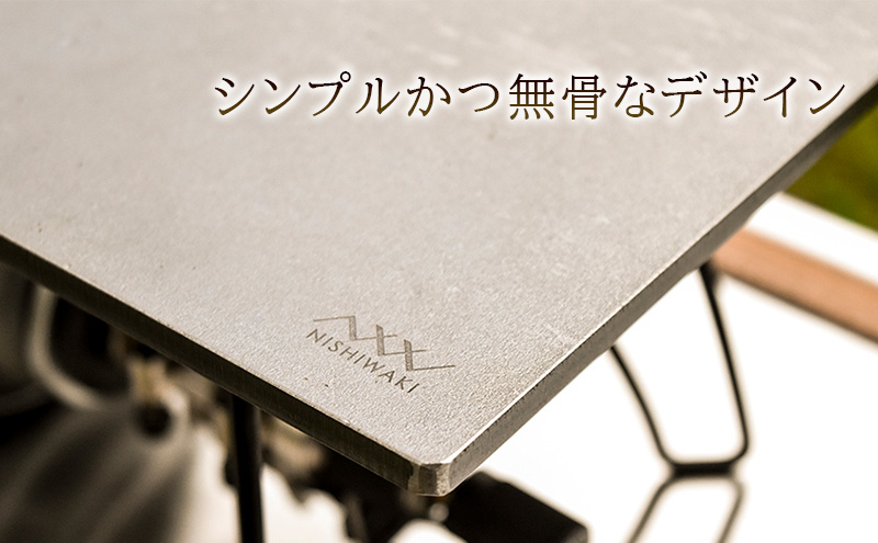  鉄板 Sサイズ＆帆布ケース[ アウトドア キャンプ バーベキュー BBQ ] 雑貨 アウトドア用品 キャンプ用品 調理器具 蓄熱 保温性 鉄の純度が高い 遠赤外線効果 ソロキャン 調理用グッズ 