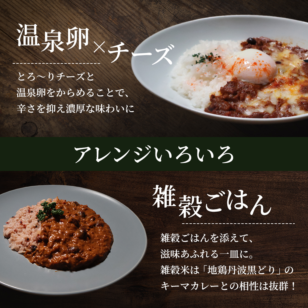 【最短4日以内発送！】 キーマカレー 地鶏丹波黒どりと京都府産黒大豆のキーマカリー 6食 セット 詰め合わせ レトルトカレー レトルト食品 レトルト レトルトパウチ 常温保存 防災 防災食 非常食 カレー