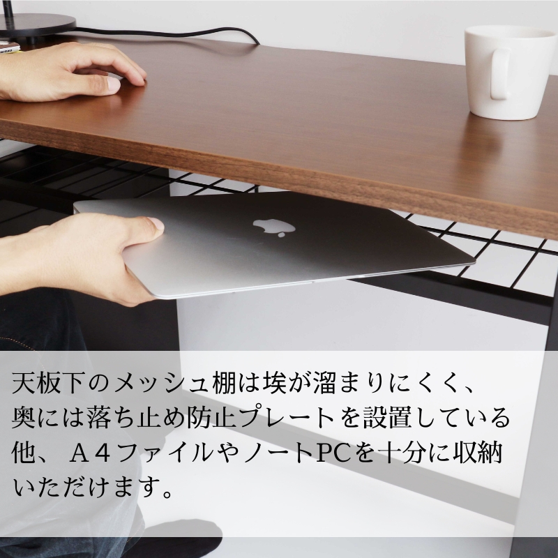 ワークデスク Work Desk Expand ブラウン リモートワーク 在宅 テレワーク パソコンデスク 学習机 ワークデスク 引き出し付き  収納 家具 インテリア  サイドテーブル デスク 机 テーブル 市場家具 インテリア  いちば イチバ ICHIBA koti