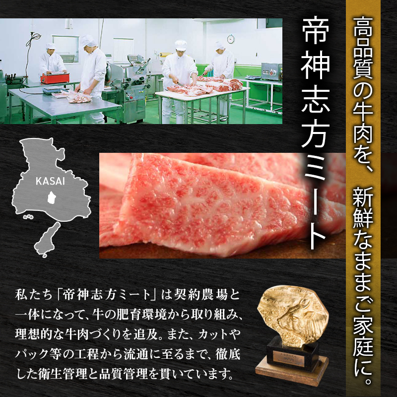 期間限定寄附額 神戸牛 福袋 帝神 おまかせコース E  ロースステーキ 肩ローススライス もも焼肉 ももステーキ ももすき焼き用 すじ肉