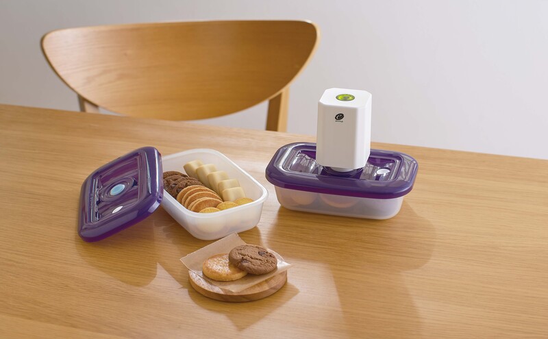 [ 真空クリアボックス S ] 真空ポンプ付き 真空保存容器 アサヒ軽金属 