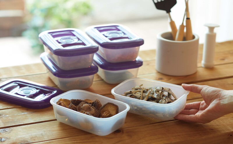 [ 真空クリアボックス S ] 真空ポンプ付き 真空保存容器 アサヒ軽金属 