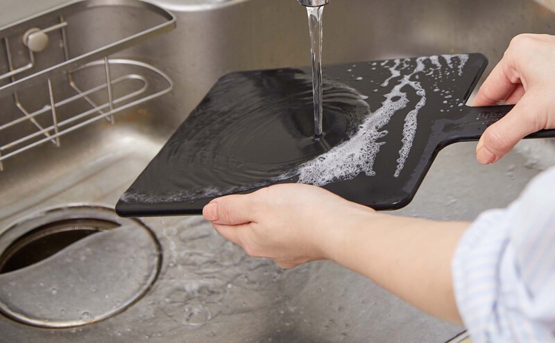 [ ミクロまな板 (L) (M) (S) セット 黒 ] アサヒ軽金属 