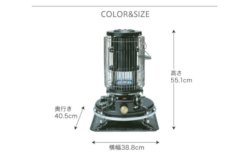 アラジン ブルーフレーム ブラック Aladdin 石油ストーブ アウトドア キャンプ 暖房