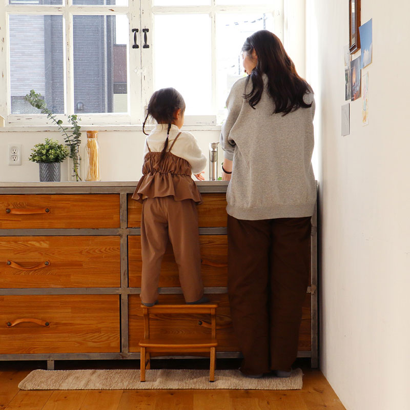Herit. Kids Step　キッズステップ 踏み台 木製 こども 家具 インテリア 市場 加西市