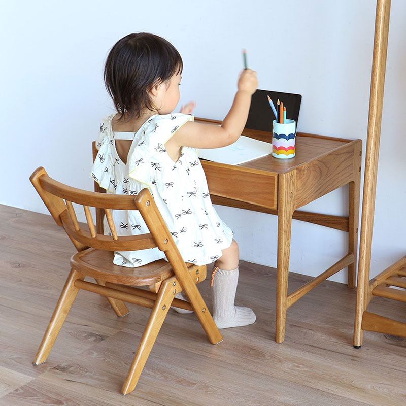 Herit. Kids Desk キッズデスク 子供 机  木製 こども 家具 インテリア 市場 加西市