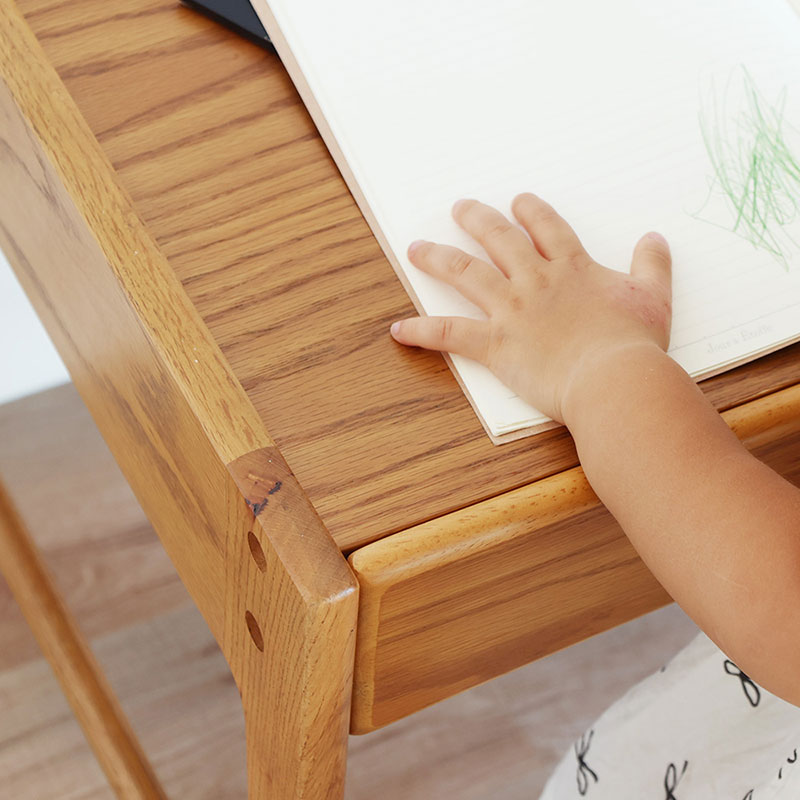 Herit. Kids Desk キッズデスク 子供 机  木製 こども 家具 インテリア 市場 加西市