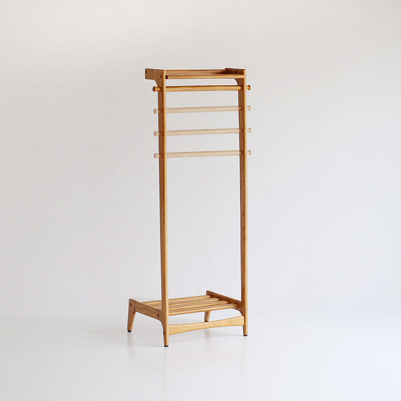 Herit. Kids Hanger Rack キッズハンガーラック 収納 木製 こども 家具 インテリア 市場 加西市