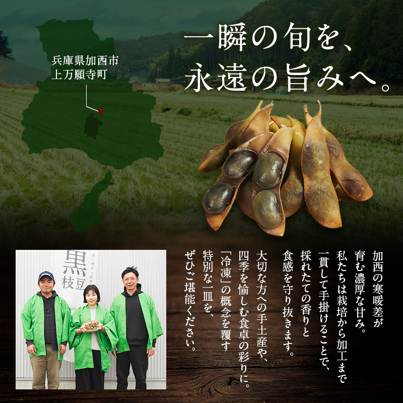 完熟黒枝豆(冷凍)6P