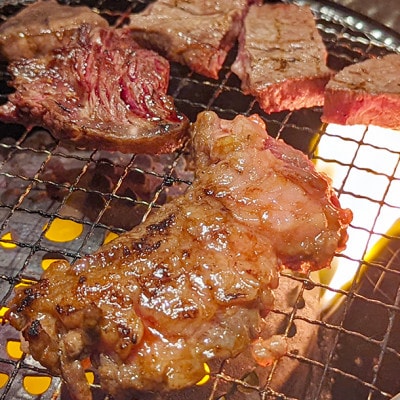 神戸ビーフ　焼き肉・カルビセット　合計1100g　YBY3【配送不可地域：離島】【1340606】