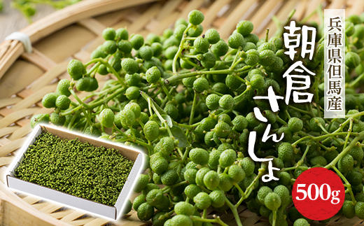 朝倉さんしょ　500g【配送不可地域：離島】【1616570】