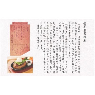 本場経産但馬牛100%ハンバーグ 計330g【配送不可地域：離島】【1703304】