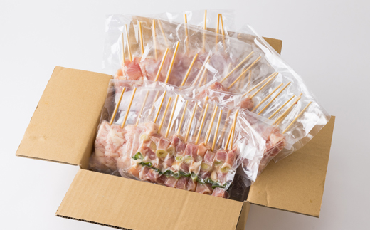 焼き鳥セット おまかせ5種盛り合わせ(もも・ももねぎ・生皮・ハラミなど)50本【配送不可地域：離島】【1615123】