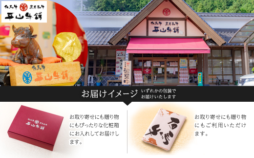 【毎月定期便】平山牛舗の厳選「但馬牛」おたのしみ(ギフトに嬉しい化粧箱仕様)全6回【配送不可地域：離島】【4056784】
