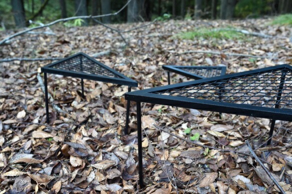 ããŒããã¥ãŒã°ãªã« BBQ-Grill Triangle 3ç¹ã»ãã W standard çãç«å° ãã£ã³ã ã¢ãŠãã㢠BBQ ããŒããã¥ãŒ ã°ãªã« äžè§ ãã©ã€ã¢ã³ã°ã« ãã£ã³ãçšå ã¢ãŠãã㢠å
µåº«ç 䞹波åž