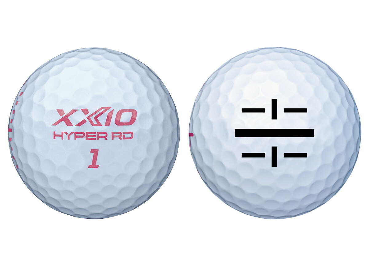 ゴルフボール ゼクシオハイパーRD プレミアムピンク 1ダース 12球入り ライン入り XXIO HYPER RD ピンク色 ごるふぼーる ゴルフ用品 ゴルフグッズ 兵庫県 丹波市