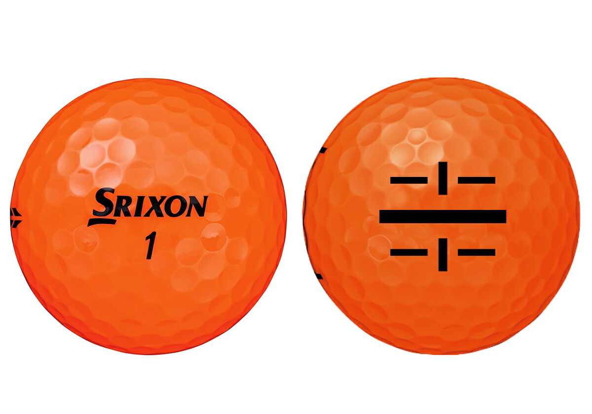 ゴルフボール スリクソン AD SPEED パッションオレンジ 1ダース 12球入り ライン入り SRIXON オレンジ色 ゴルフ用品 コンペ景品 父の日 記念品 兵庫県 丹波市