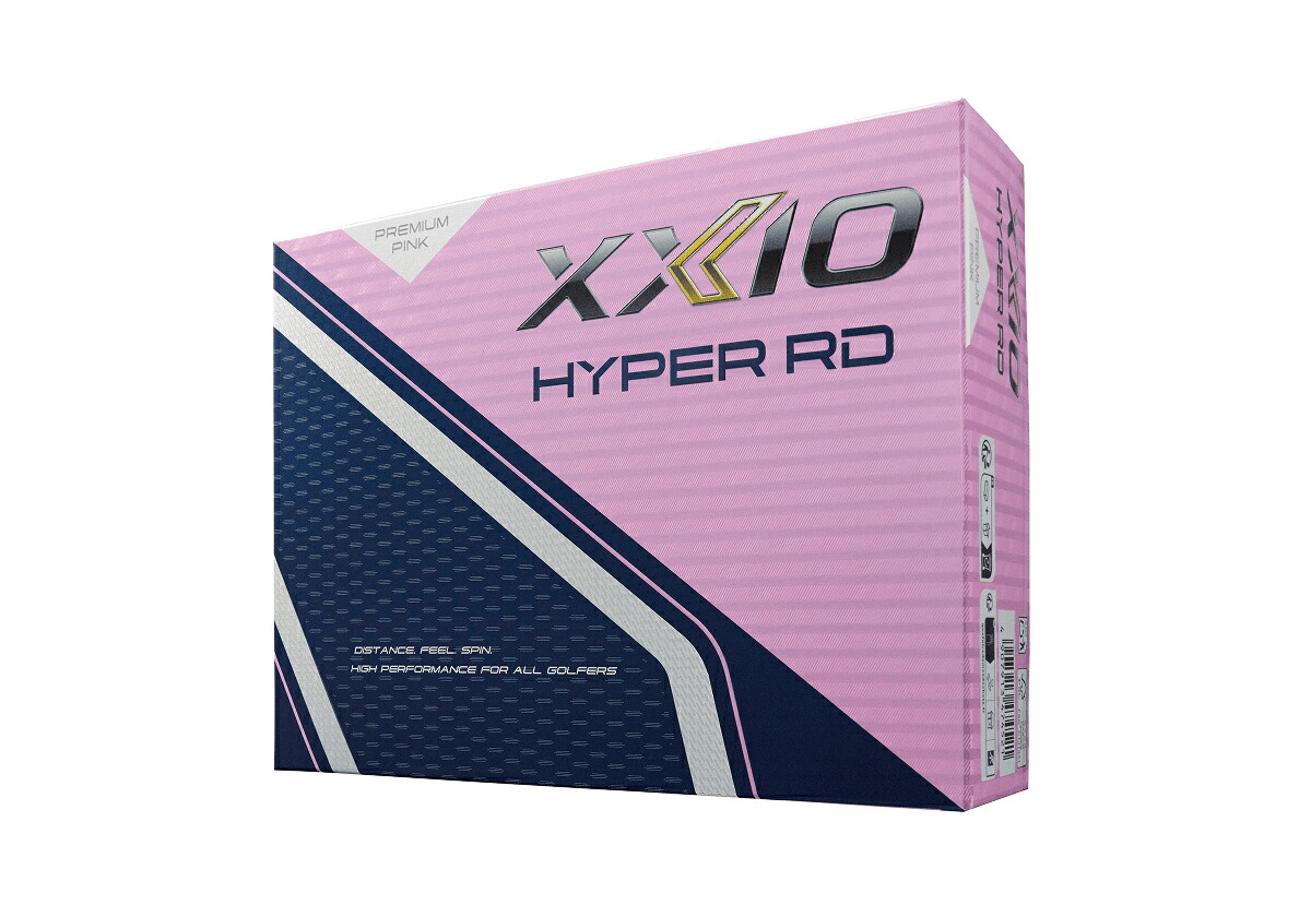 ゴルフボール ゼクシオハイパーRD プレミアムピンク 3ダース 36球 XXIO HYPER RD ピンクボール ぴんく ソフト打感 飛距離アップ ゴルフ用品 兵庫県 丹波市