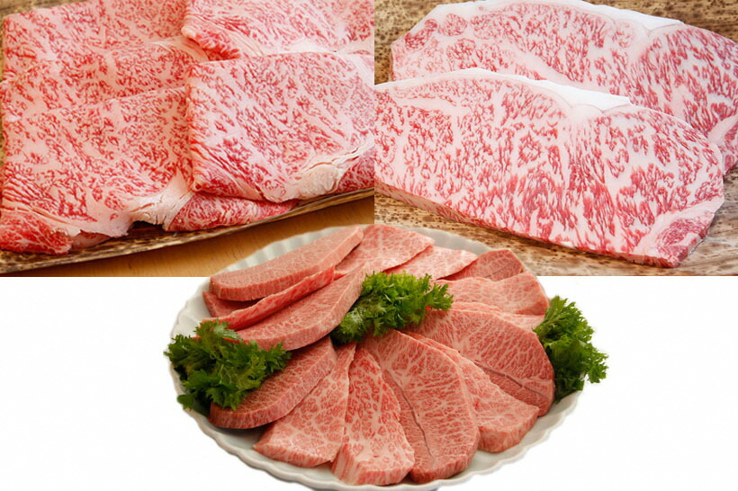 神戸高見牛すき焼 網焼 ステーキ3品 自家牧場産 ブランド牛 すき焼き肉 焼肉 ステーキ肉 牛肉 和牛 高級肉 こうべたかみぎゅう 産地直送 お取り寄せ 兵庫県 丹波市