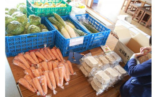 【定期便】「島のめぐみ」セット〜南あわじ旬の食材〜【6回コース】