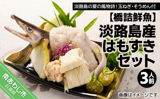 【橋詰鮮魚】淡路島産はもすきセット（３人前）