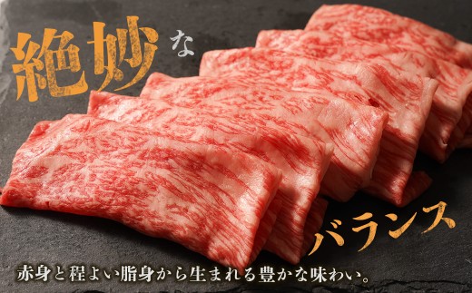 淡路牛 赤身肉　すき焼き・しゃぶしゃぶ用スライス　約500g