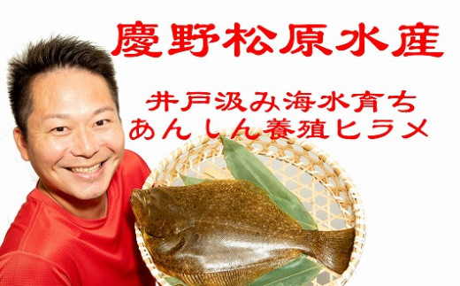 〈あんしん・あんぜん〉養殖ヒラメ刺身