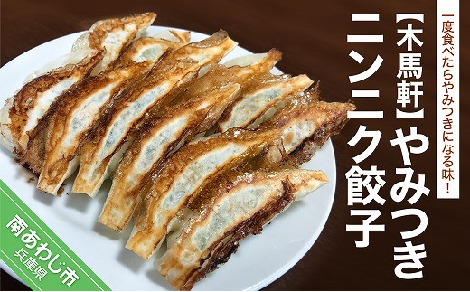 やみつきニンニク餃子